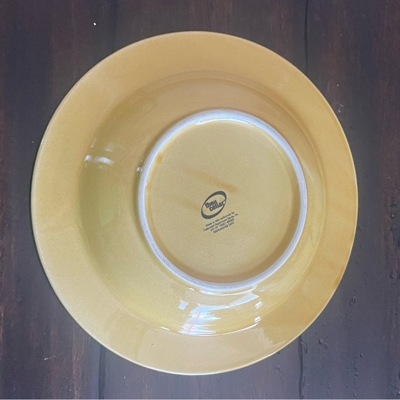 THE CELLER Decorative Yellow and Green Ceramic Plates-14 pieces - Picture 2 of 6